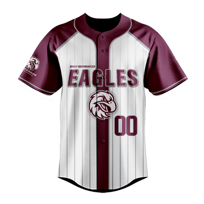 MAN Personalized Custom Baseball Jersey 8