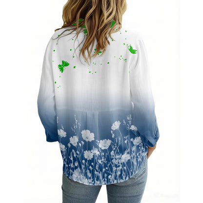 CAN Personalized Custom Women's Casual Shirt 2