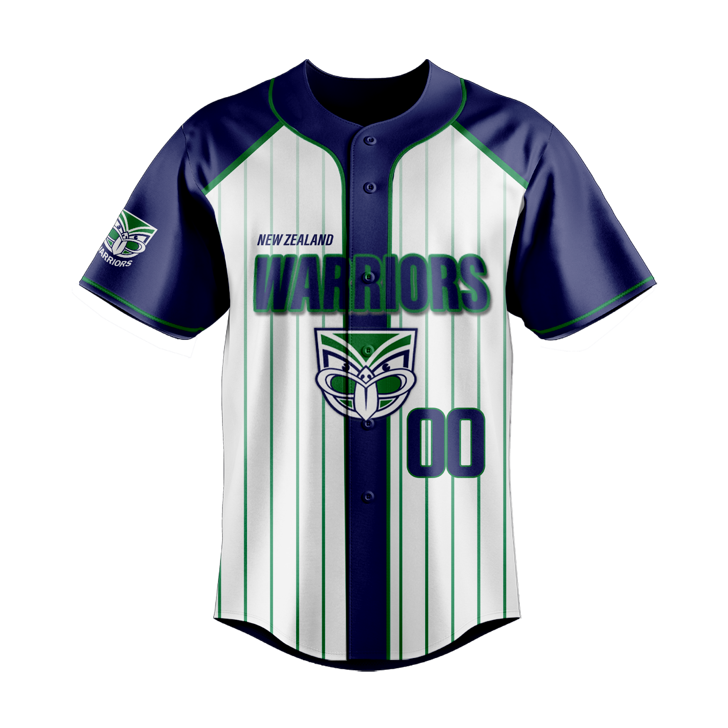 NZL Personalized Custom Baseball Jersey 8