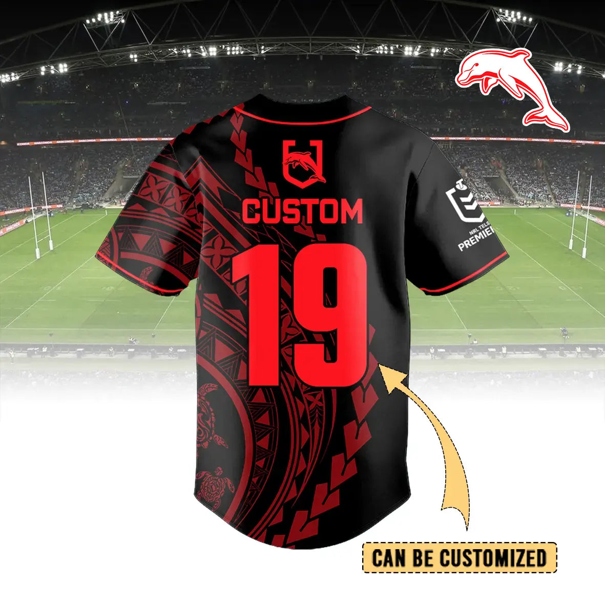 DOL Personalized Custom Baseball Jersey 9