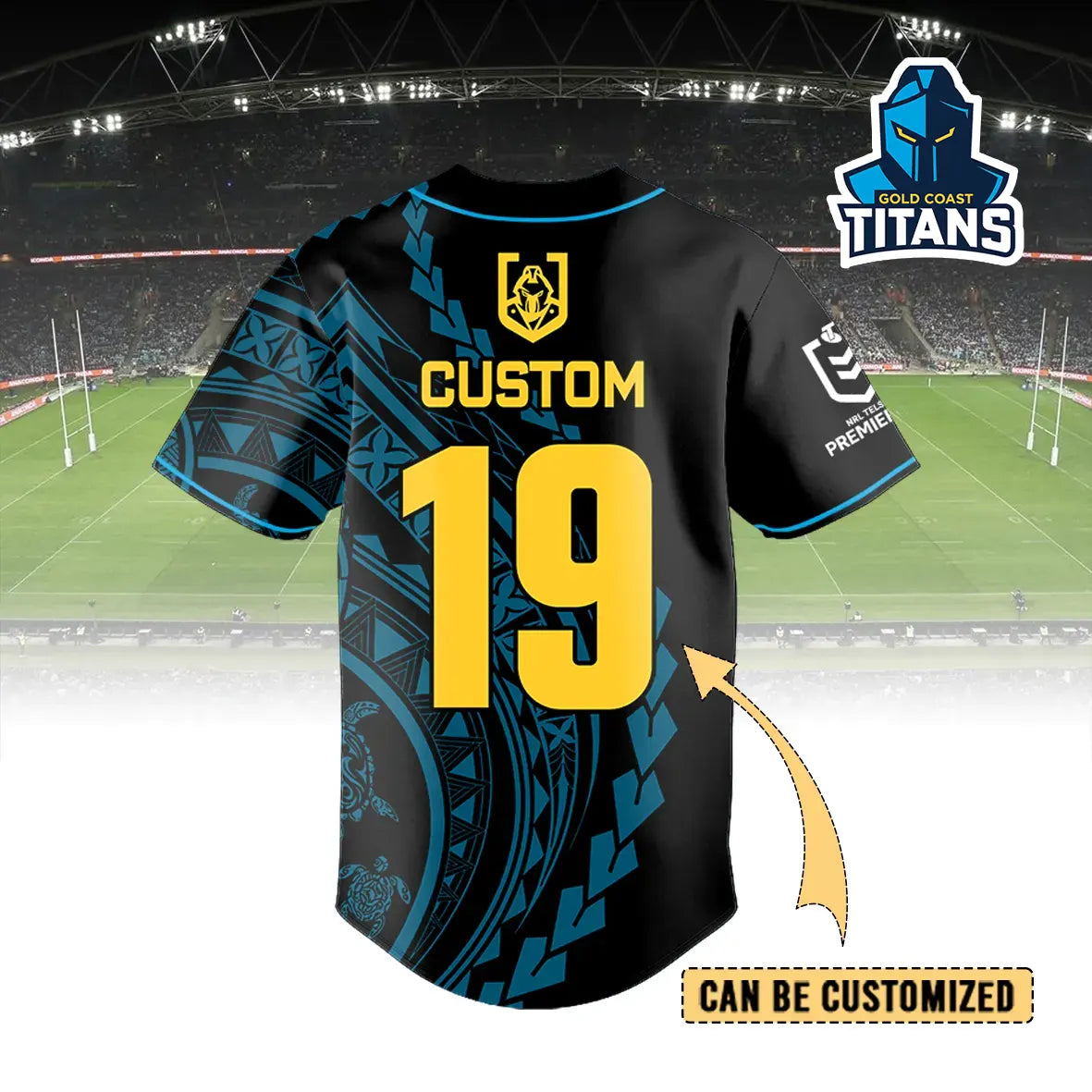 GLD Personalized Custom Baseball Jersey 9