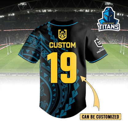 GLD Personalized Custom Baseball Jersey 9