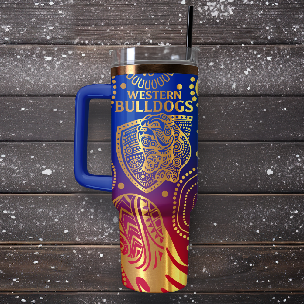 WBD Personalized Custom 40oz 30oz Stainless Steel Tumbler With Handle