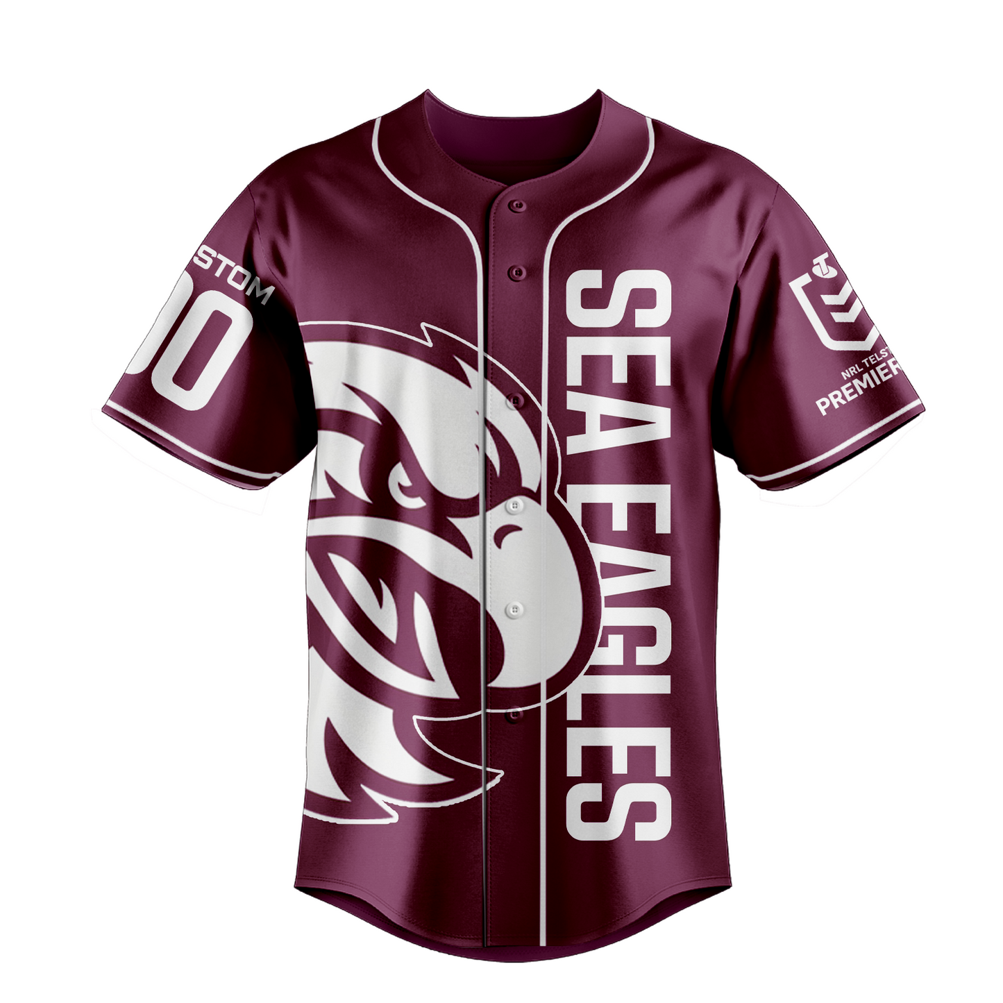 MAN Personalized Custom Baseball Jersey 2