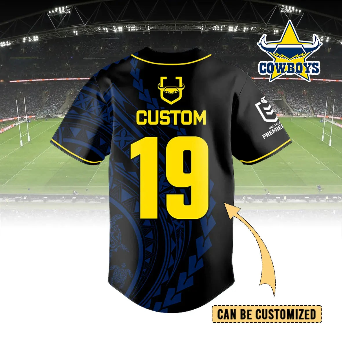 NQL Personalized Custom Baseball Jersey 9