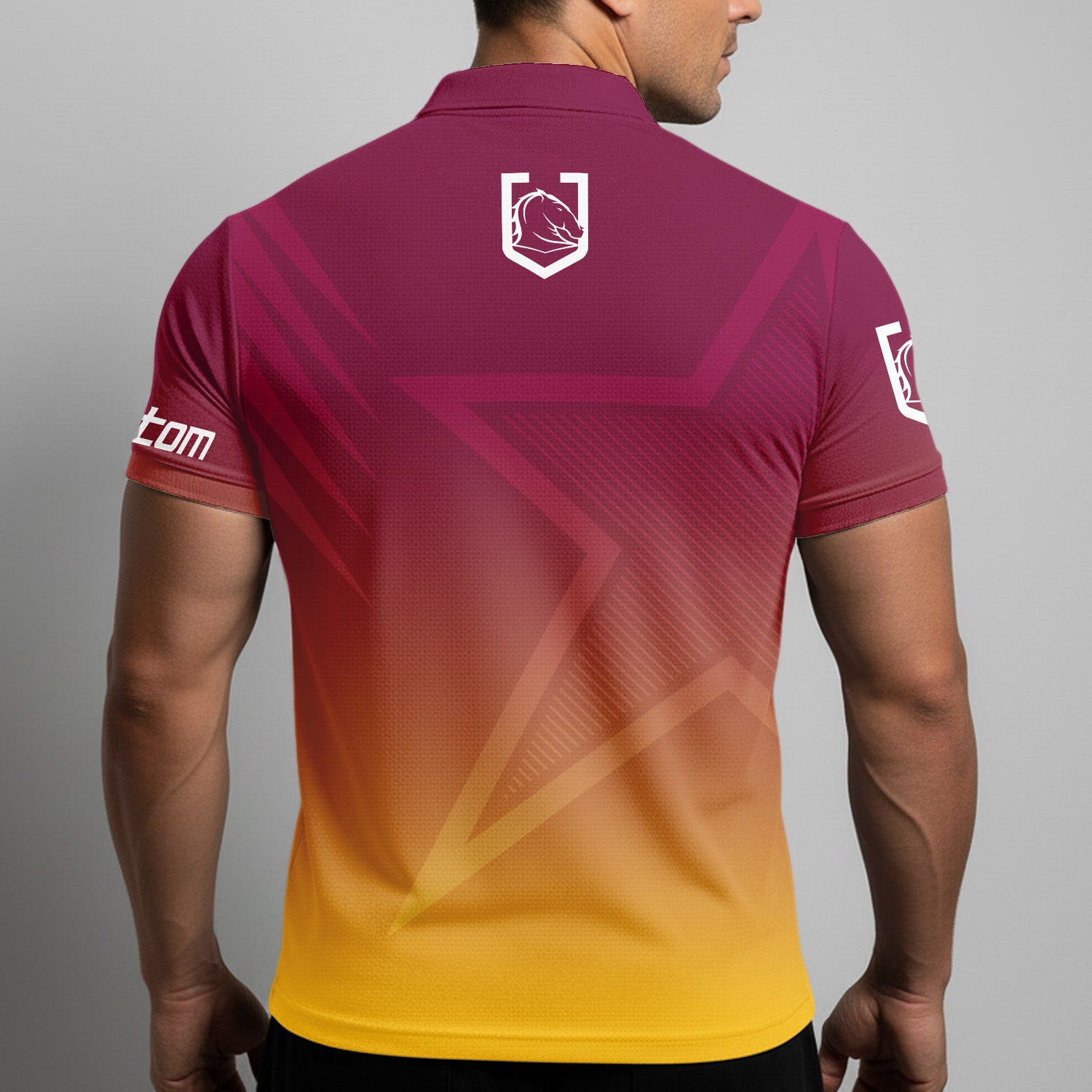 BRI Personalized Custom Zip Polo Shirt