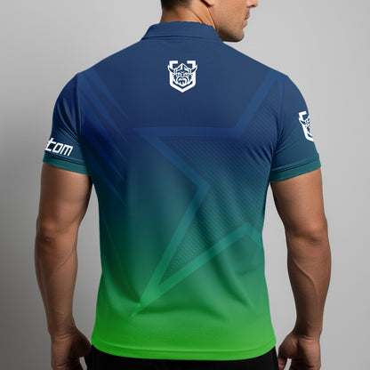 CAN Personalized Custom Zip Polo Shirt