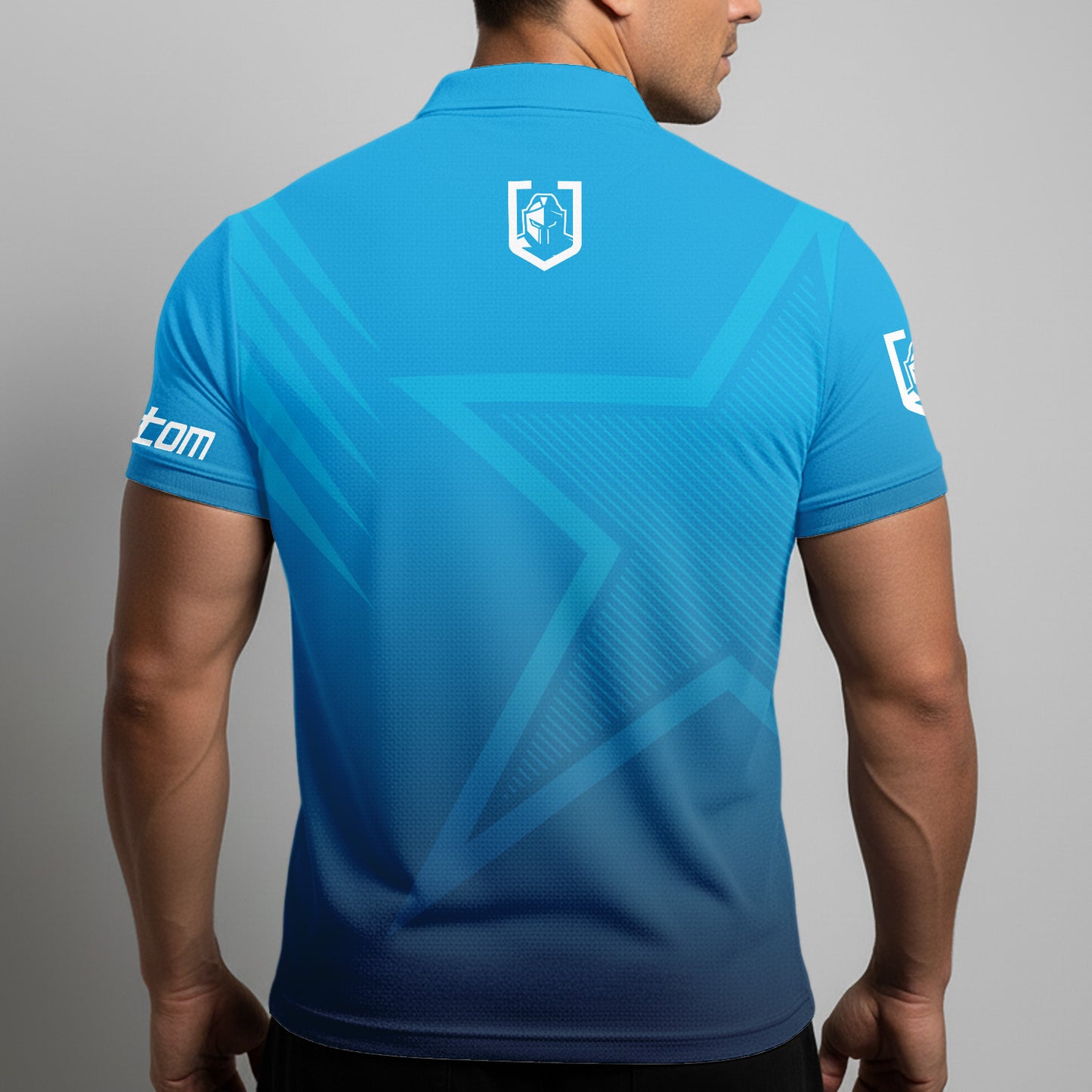 GLD Personalized Custom Zip Polo Shirt