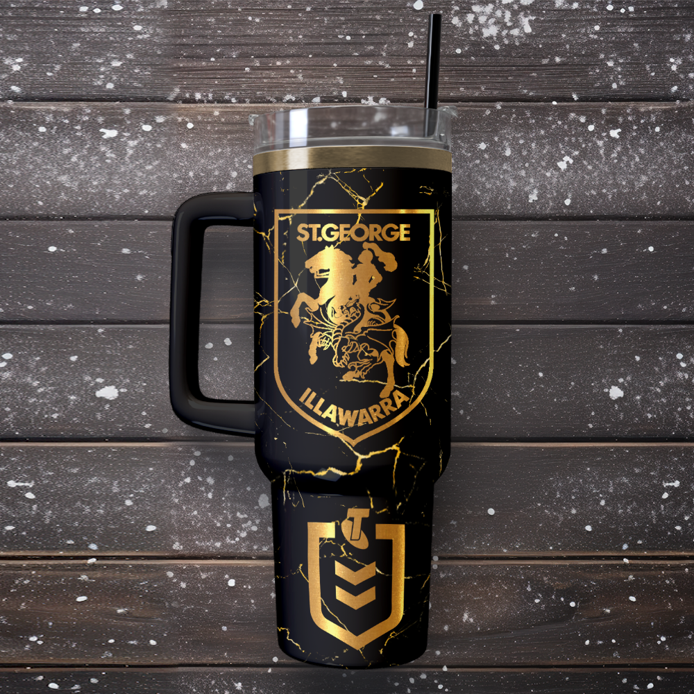 STG Personalized Custom 40oz 30oz Stainless Steel Tumbler With Handle 4