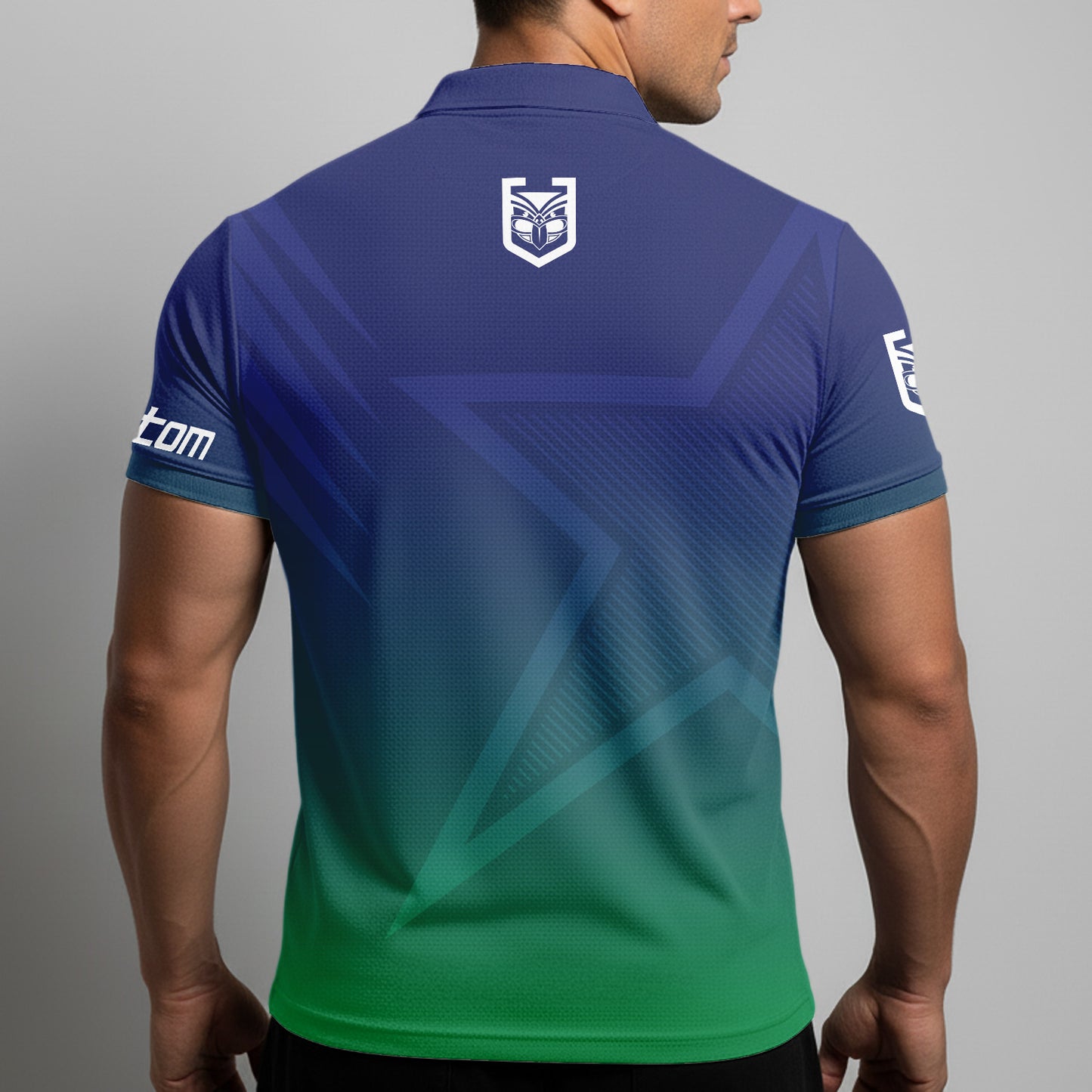 NZL Personalized Custom Zip Polo Shirt