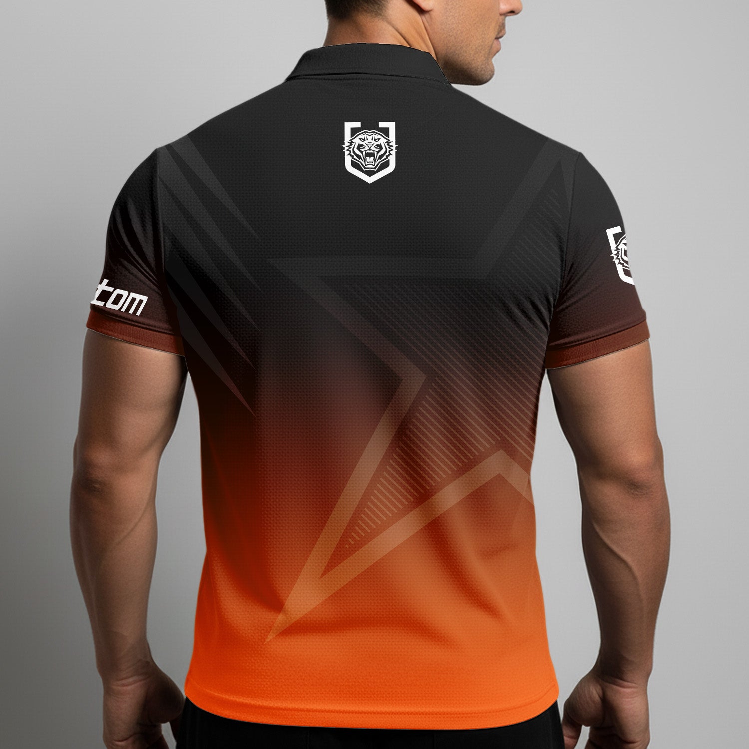 WST Personalized Custom Zip Polo Shirt