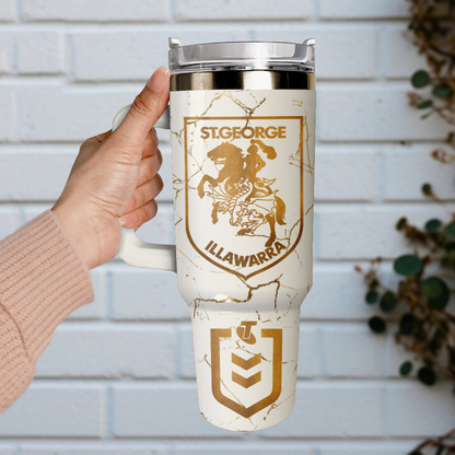 STG Personalized Custom 40oz 30oz Stainless Steel Tumbler With Handle 4