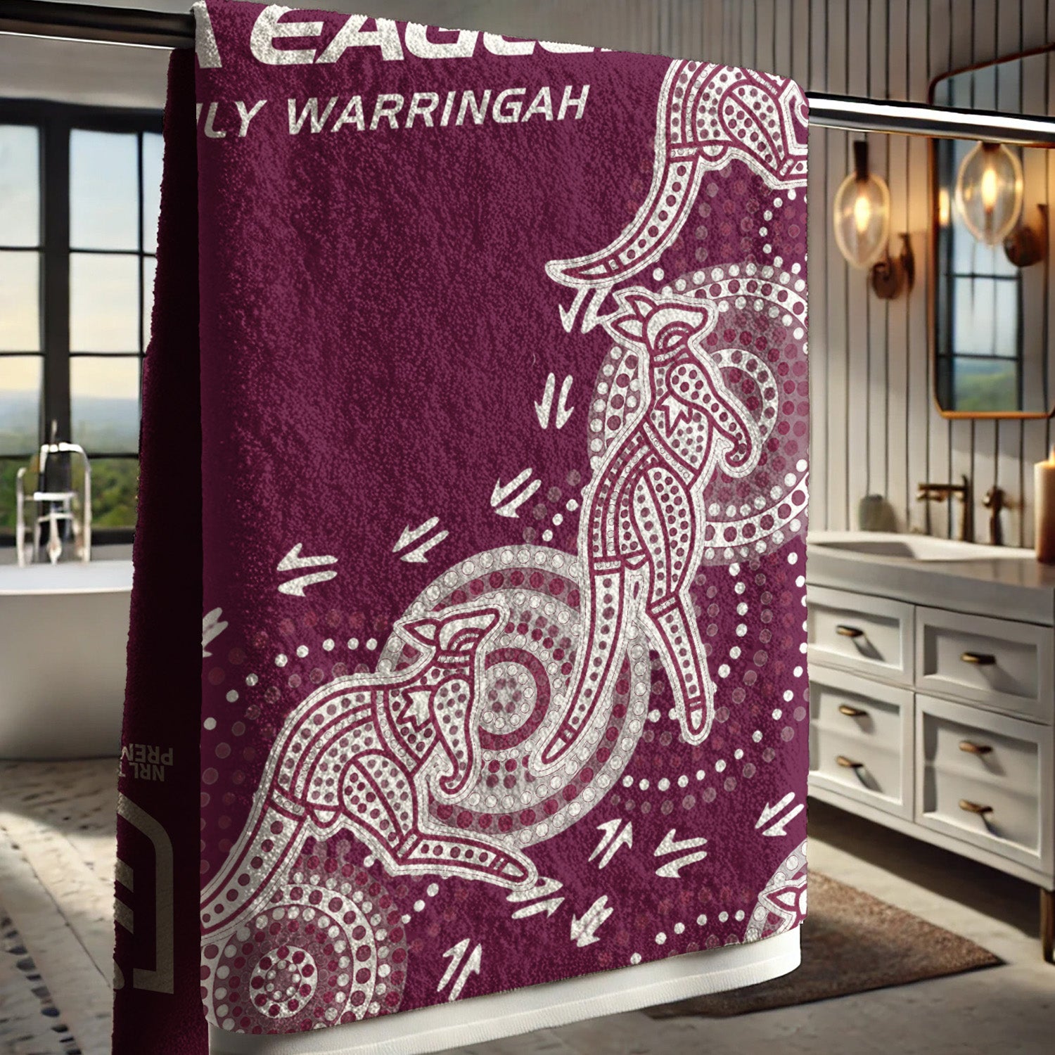 MAN Personalized Custom Pool Travel Beach and Bath Towels 10