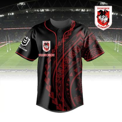 STG Personalized Custom Baseball Jersey 9