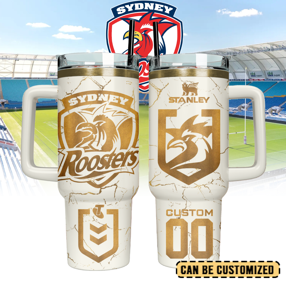 SYD Personalized Custom 40oz 30oz Stainless Steel Tumbler With Handle 4