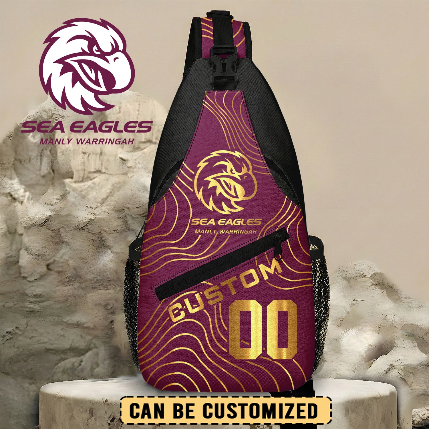 MAN Personalized Custom Sling Bags 4