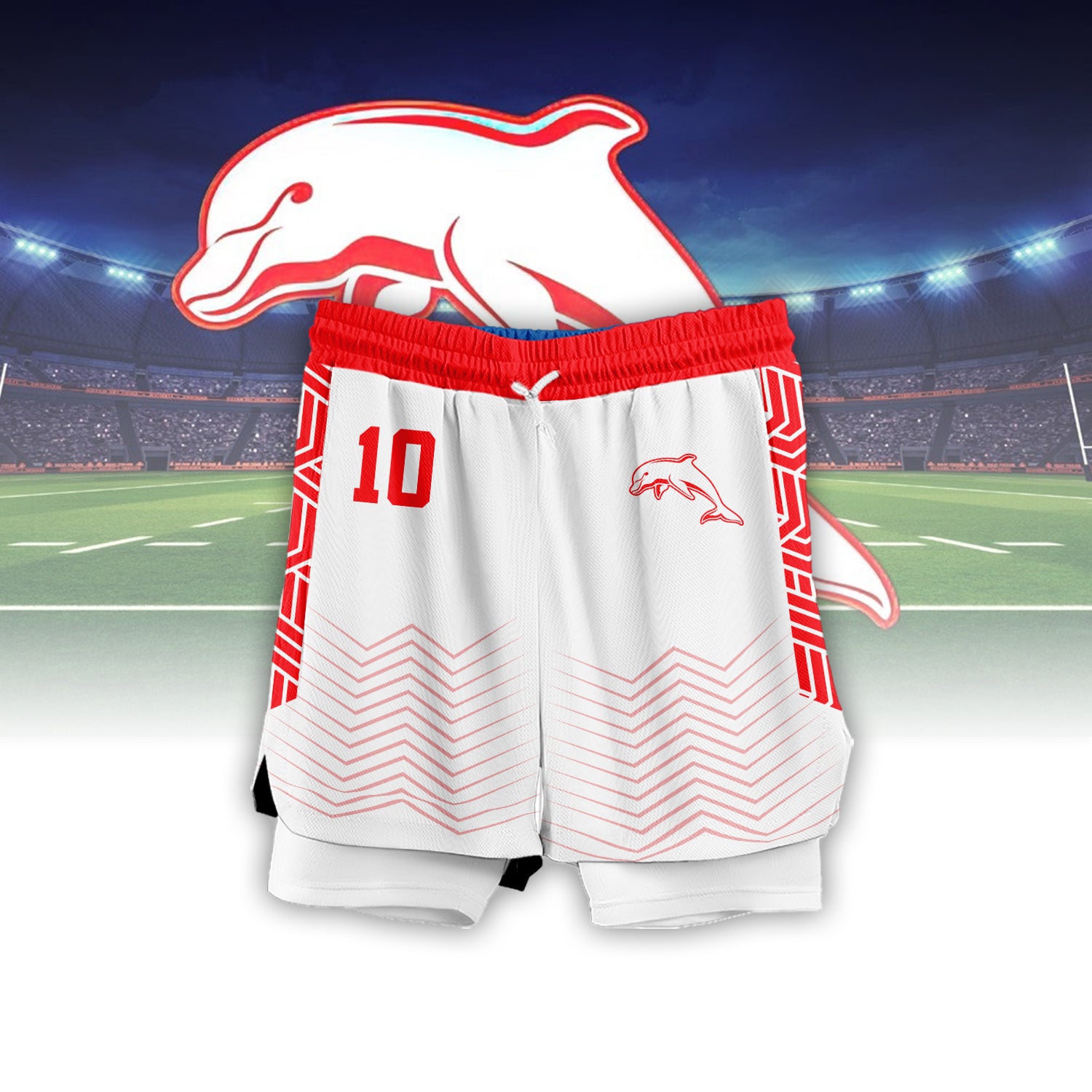 DOL Personalized Custom 2-in-1 Performance Shorts