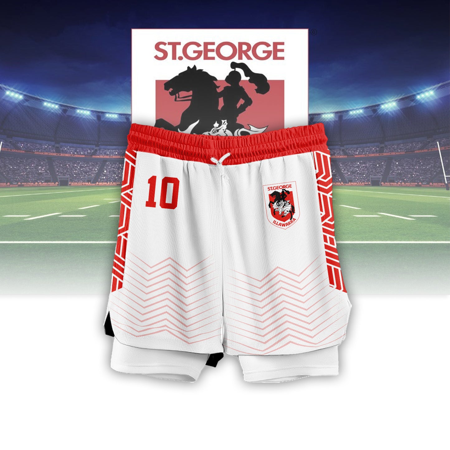 STG Personalized Custom 2-in-1 Performance Shorts