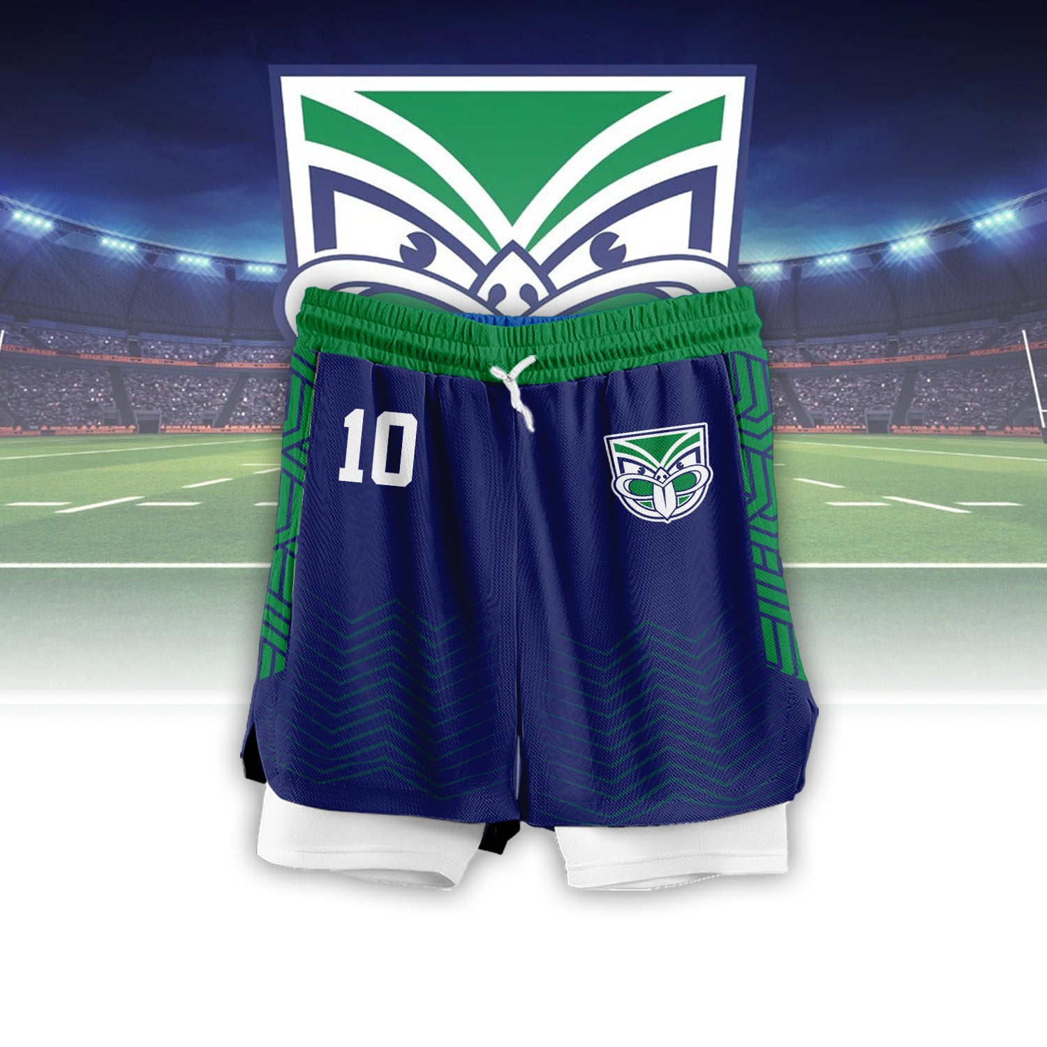 NZL Personalized Custom 2-in-1 Performance Shorts