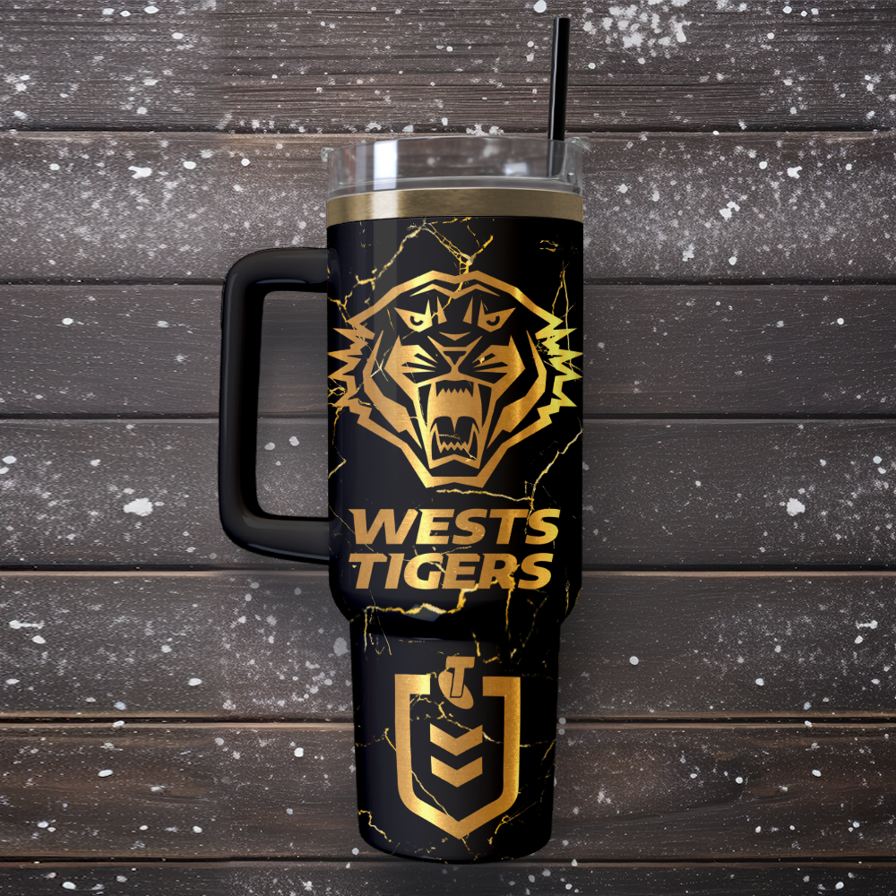 WST Personalized Custom 40oz 30oz Stainless Steel Tumbler With Handle 4