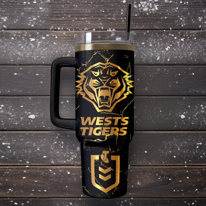 WST Personalized Custom 40oz 30oz Stainless Steel Tumbler With Handle 4