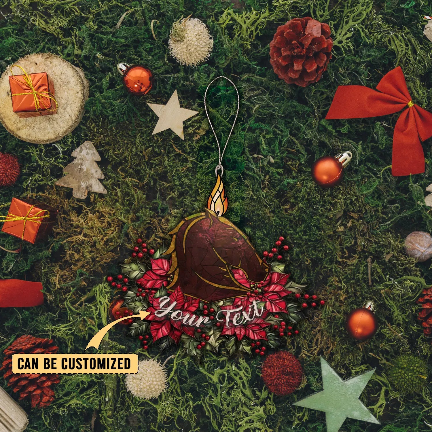 BRI Personalized Custom Acrylic Ornament 6