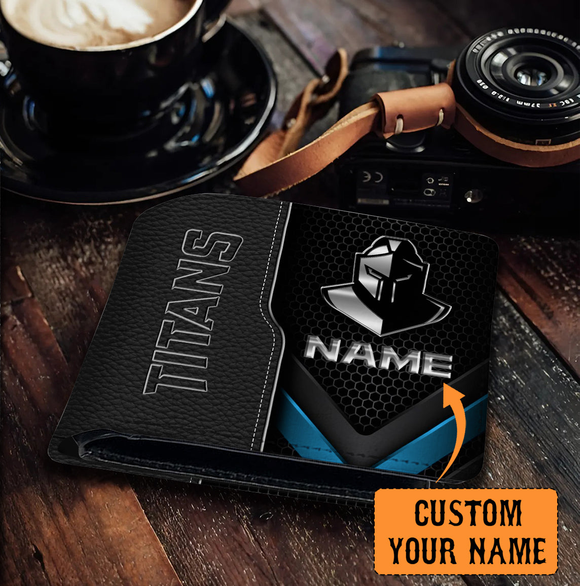 GLD Personalized Custom Leather Wallet 2