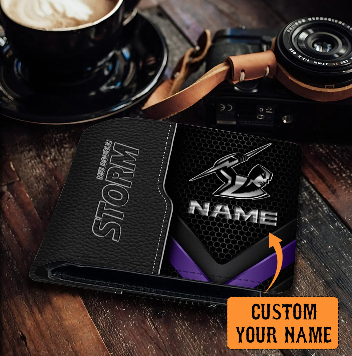 MEL Personalized Custom Leather Wallet 2