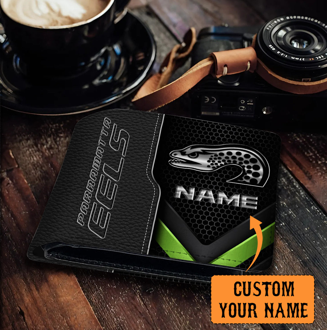 PAR Personalized Custom Leather Wallet 2