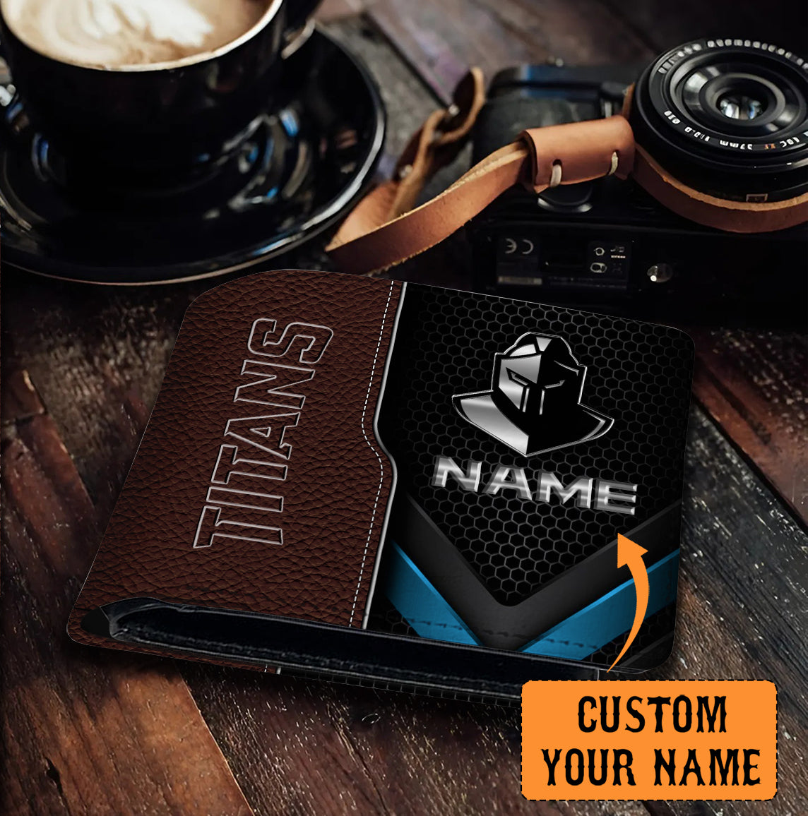 GLD Personalized Custom Leather Wallet 3