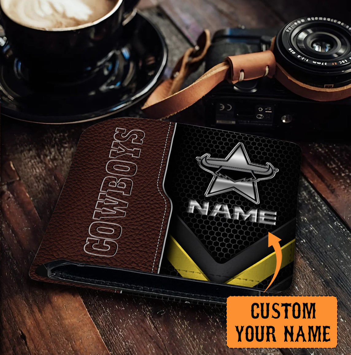 NQL Personalized Custom Leather Wallet 3
