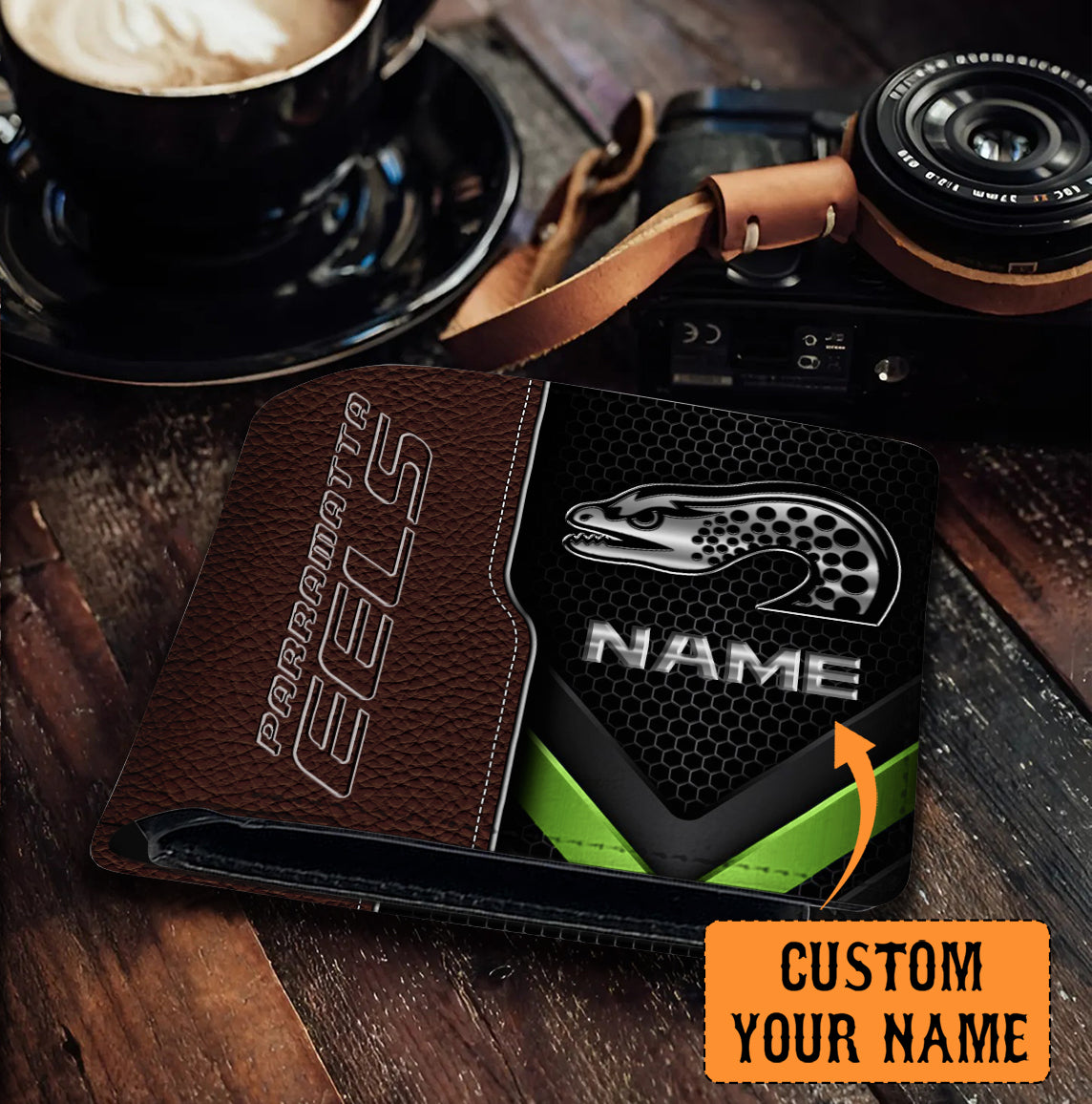 PAR Personalized Custom Leather Wallet 3