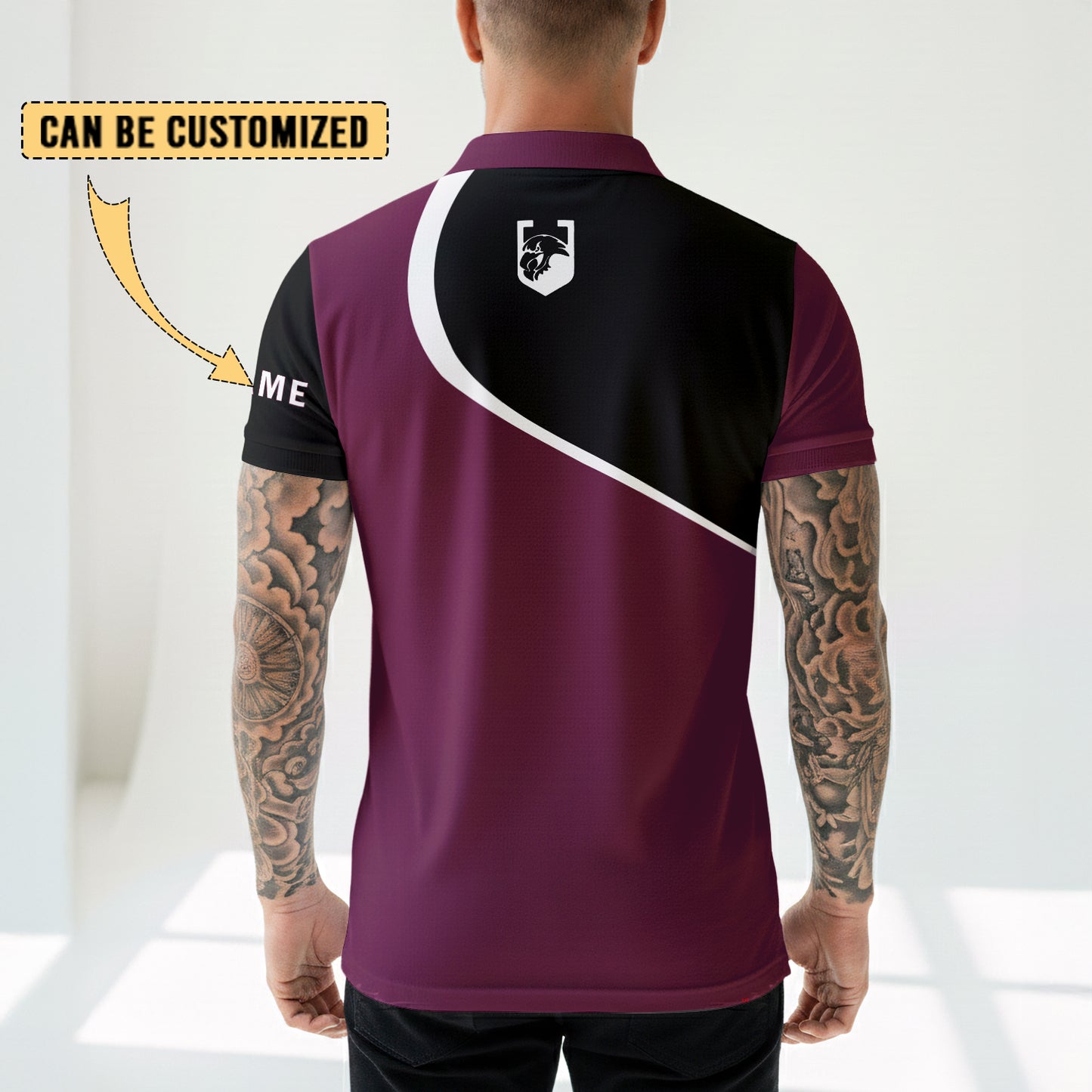 MAN Personalized Custom Polo Shirt 6