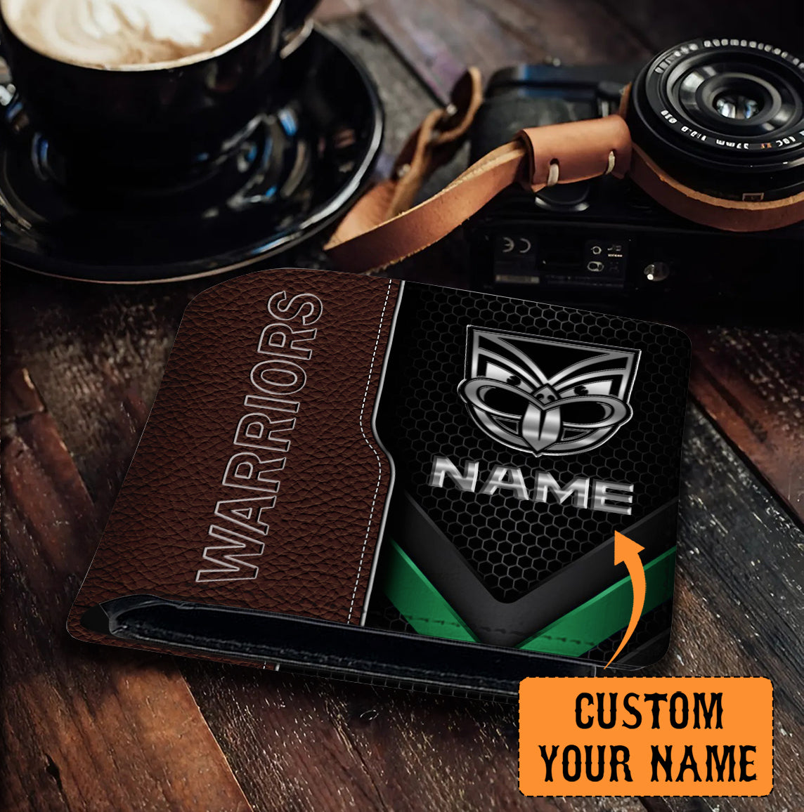 NZL Personalized Custom Leather Wallet 3