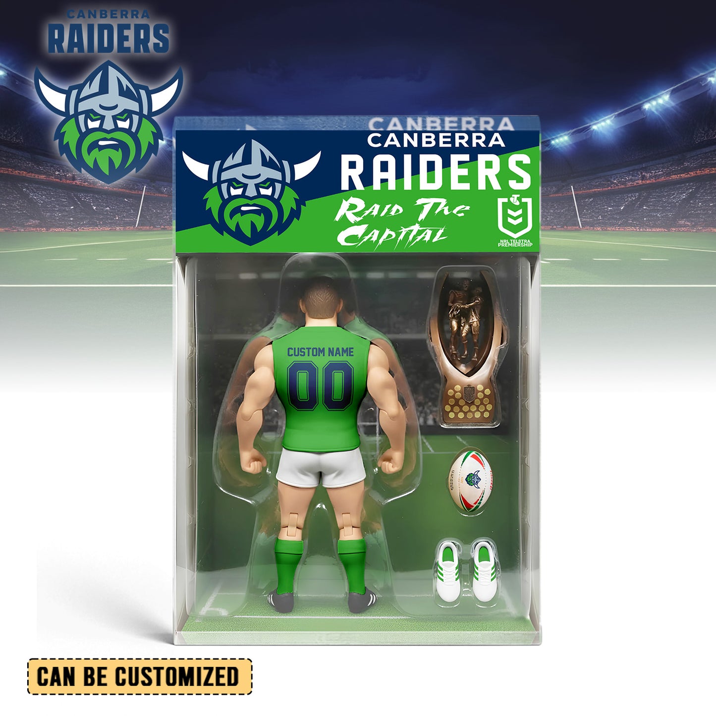 CAN Personalized Custom Sports Acrylic Block Plaque