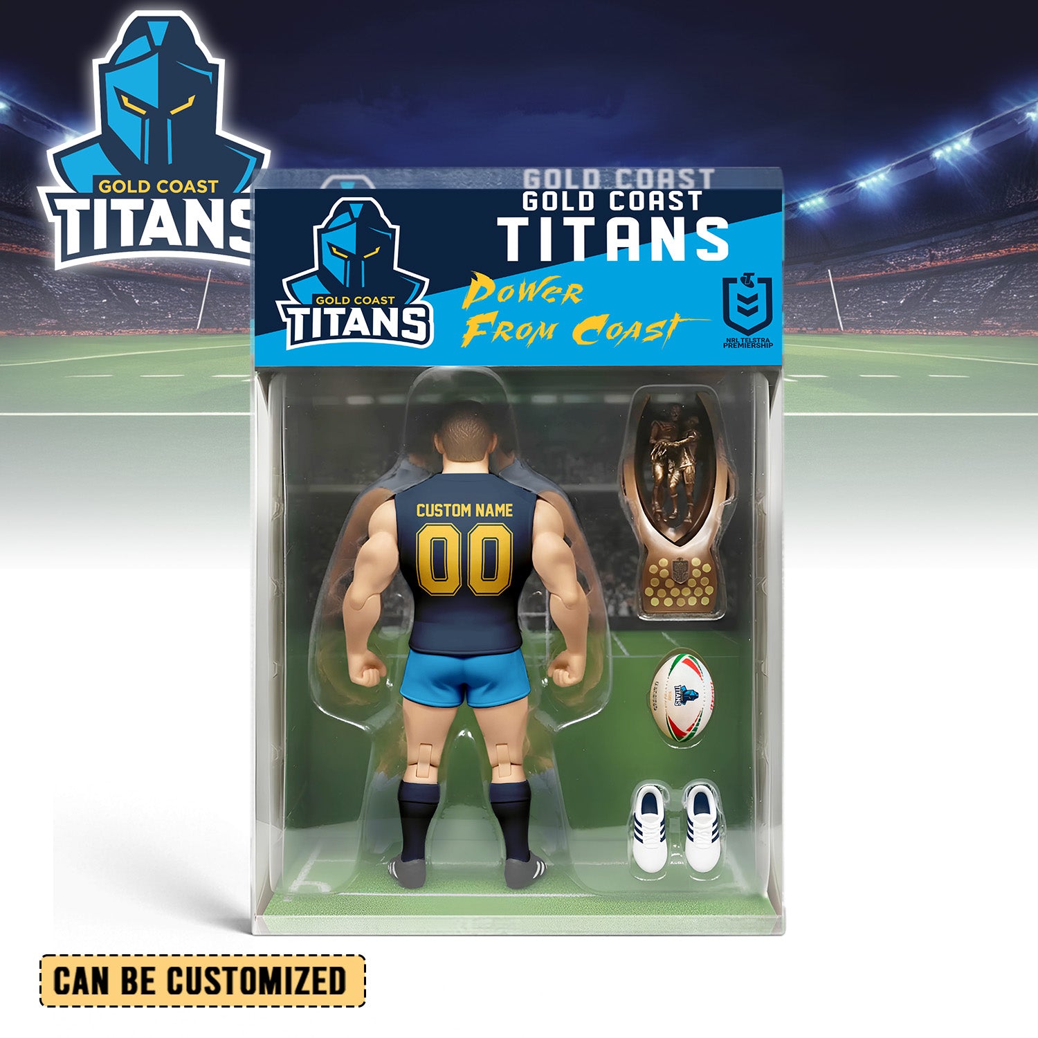 GLD Personalized Custom Sports Acrylic Block Plaque