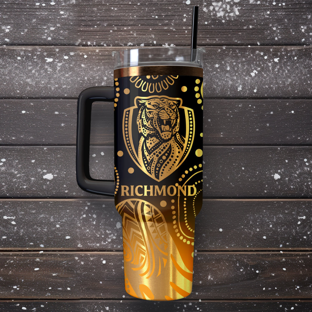 RIC Personalized Custom 40oz 30oz Stainless Steel Tumbler With Handle