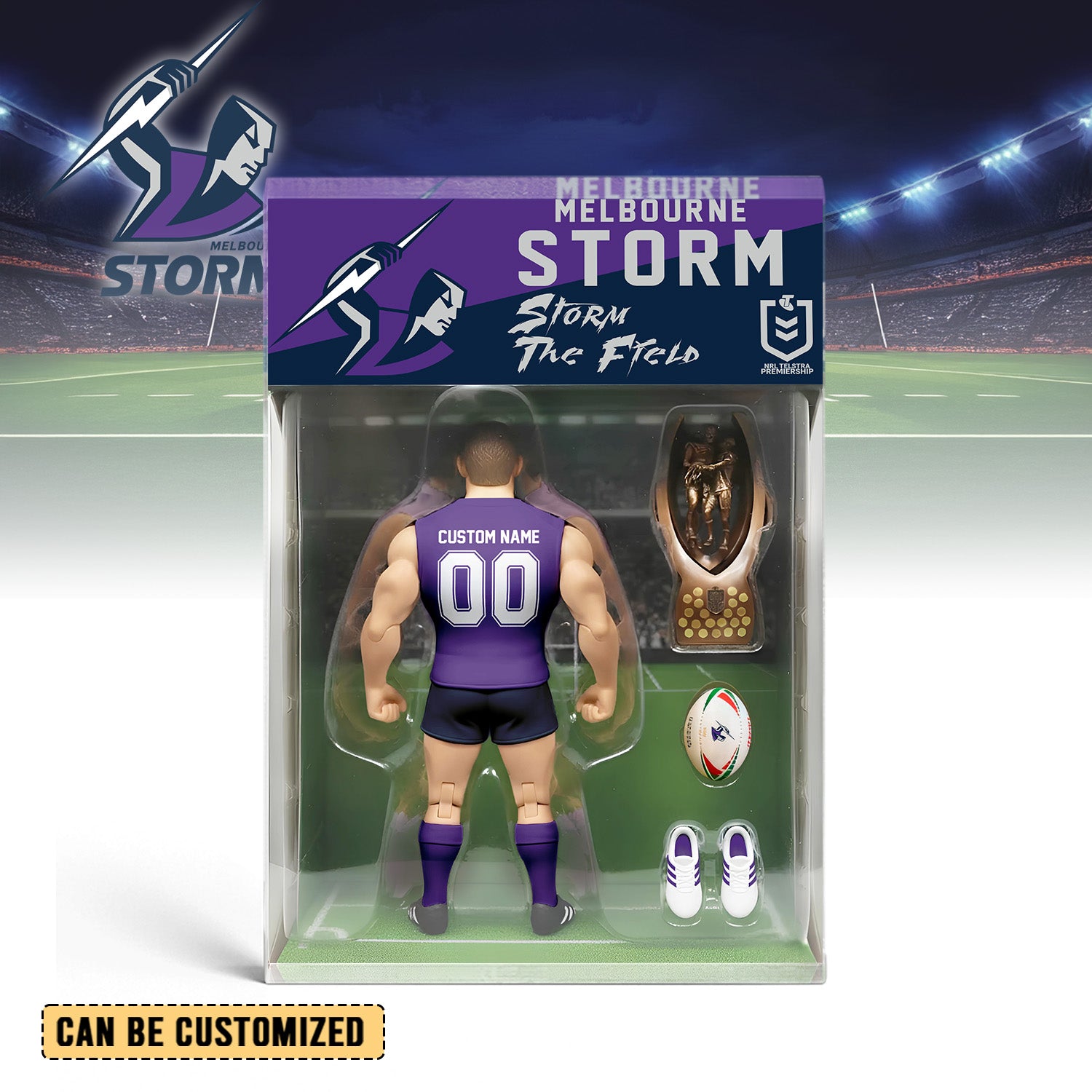 MEL Personalized Custom Sports Acrylic Block Plaque