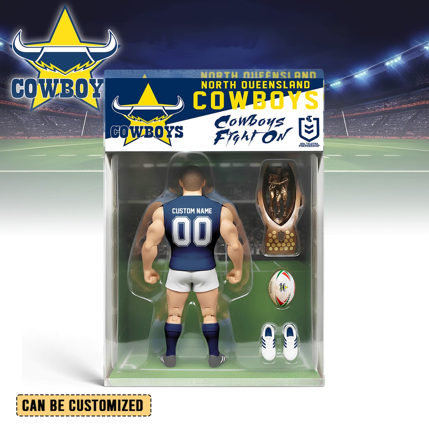 NQL Personalized Custom Sports Acrylic Block Plaque