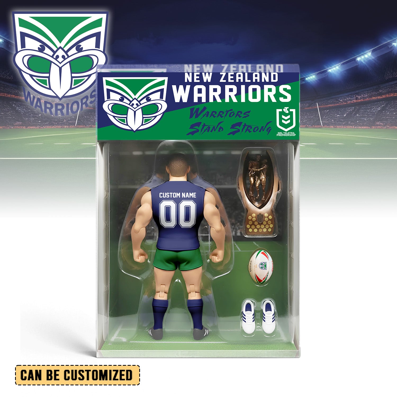 NZL Personalized Custom Sports Acrylic Block Plaque