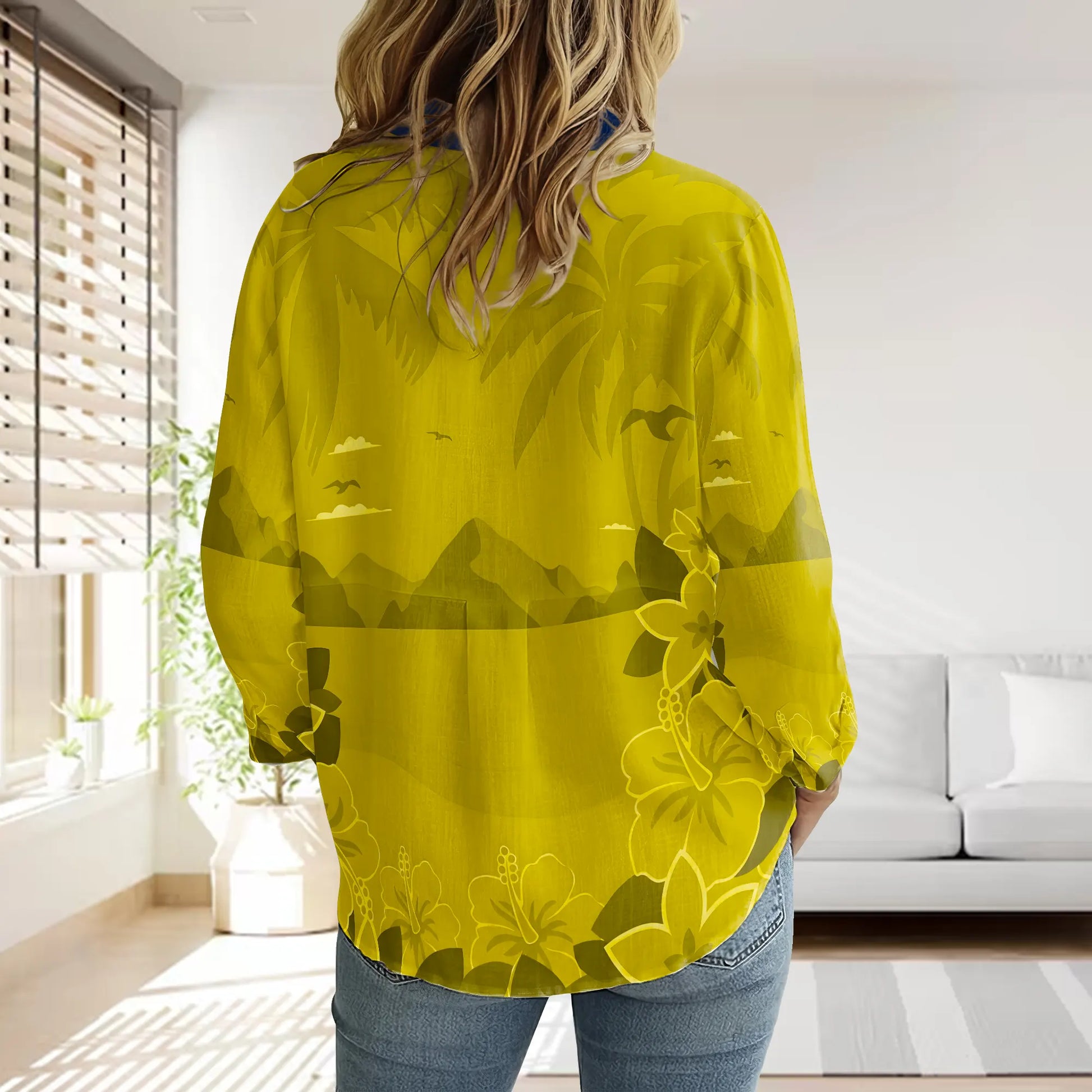 NQL Personalized Custom Women's Casual Shirt 3