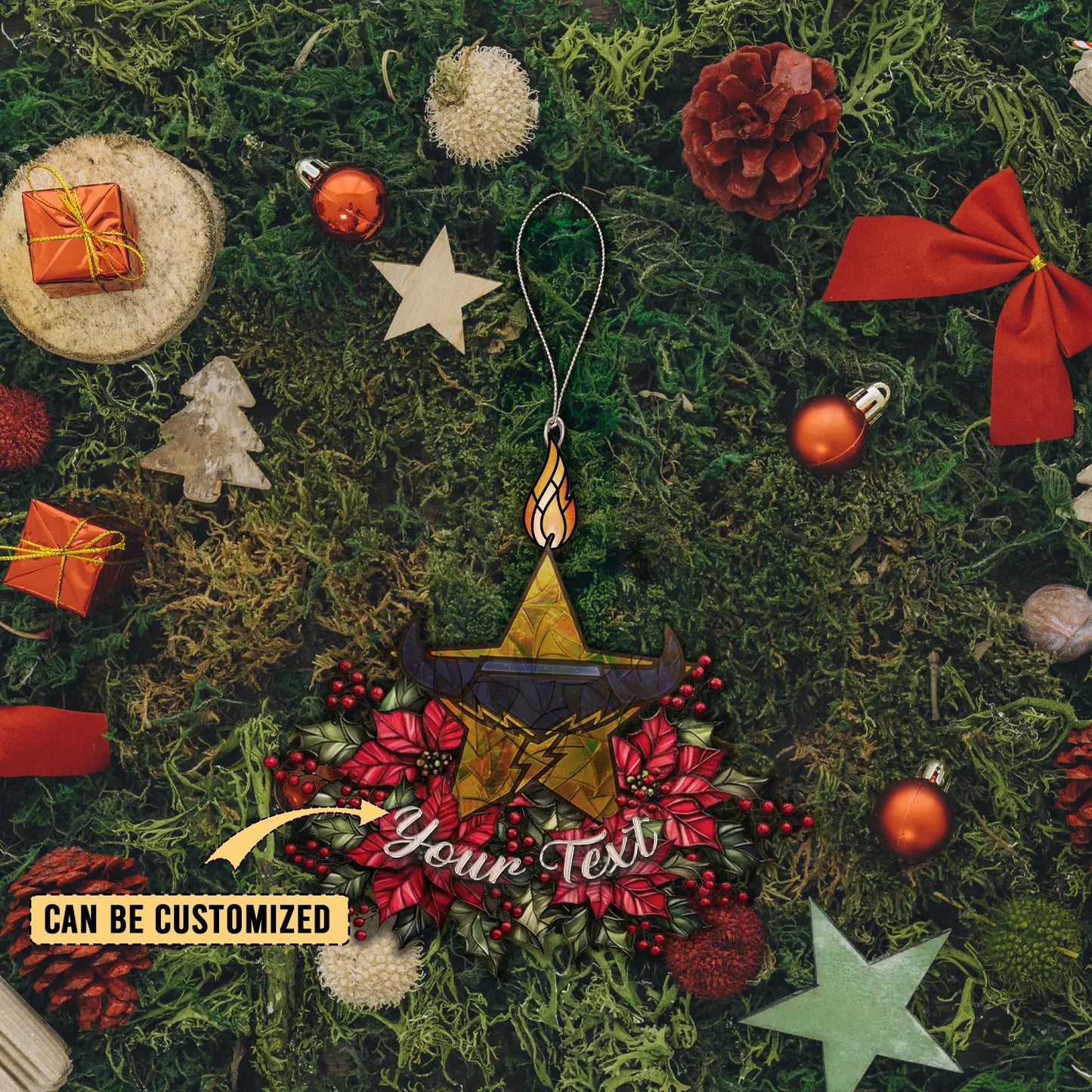 NQL Personalized Custom Acrylic Ornament 6