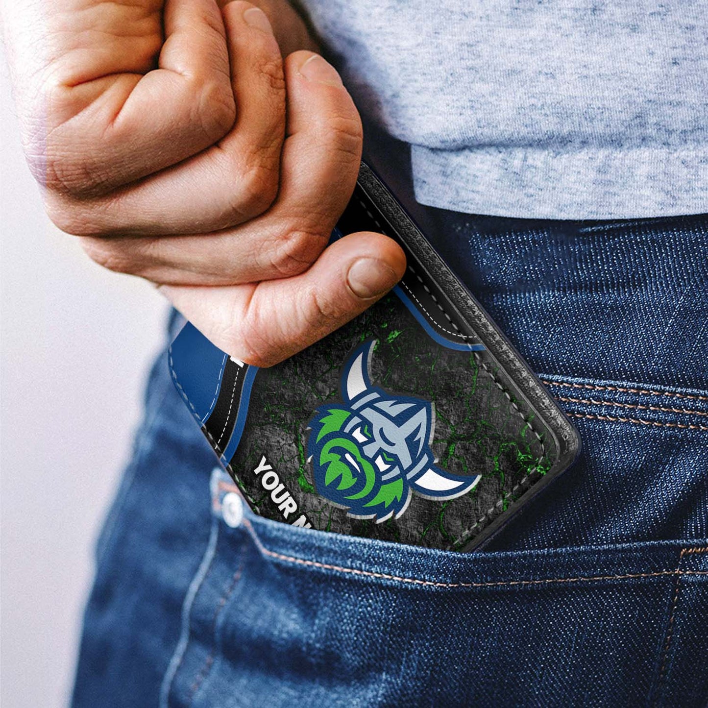 CAN Personalized Custom Leather Wallet 4