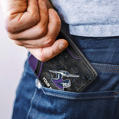 MEL Personalized Custom Leather Wallet 4