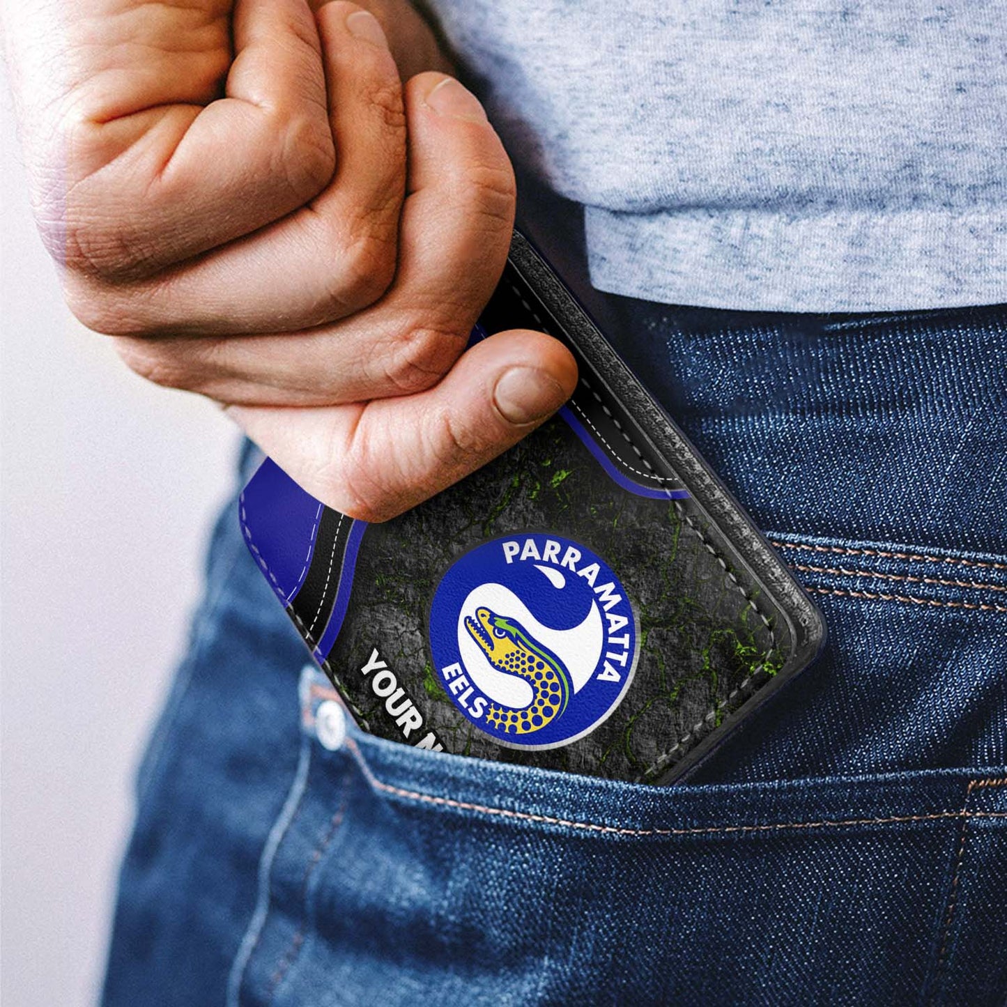 PAR Personalized Custom Leather Wallet 4