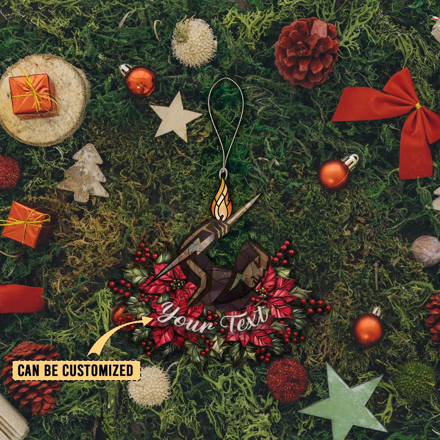 MEL Personalized Custom Acrylic Ornament 6