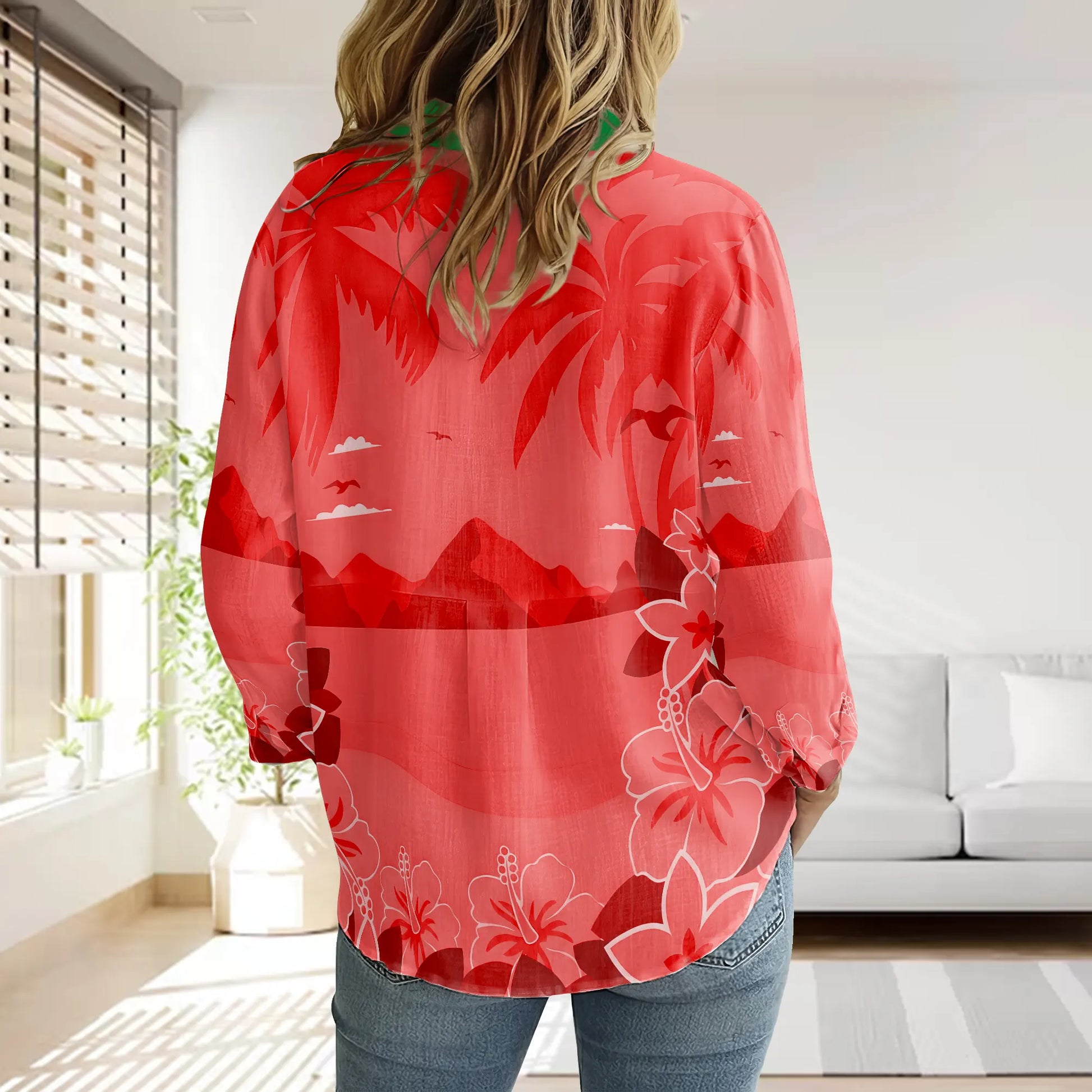 SOU Personalized Custom Women's Casual Shirt 3