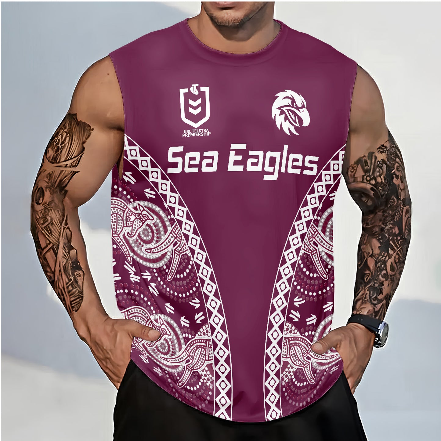 MAN Personalized Custom Tank Top 13