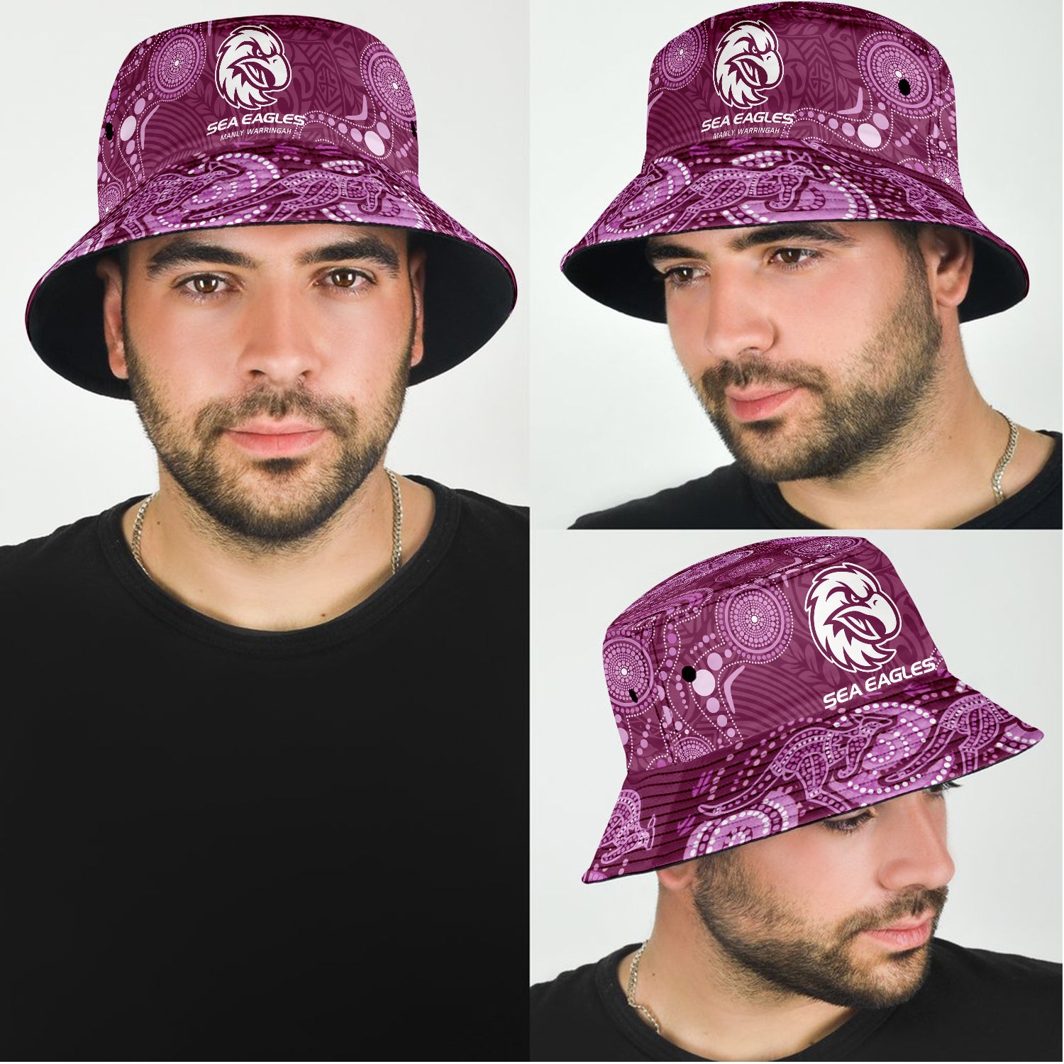 MAN Personalized Custom Bucket Hat 12