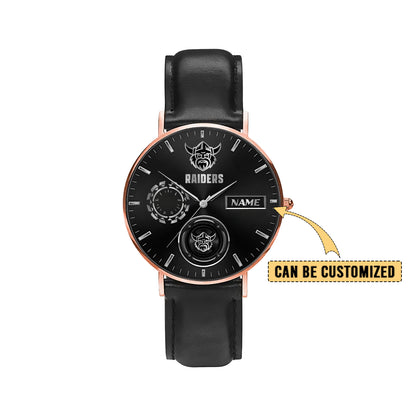 CAN Personalized Custom Stitched Leather Watch 2